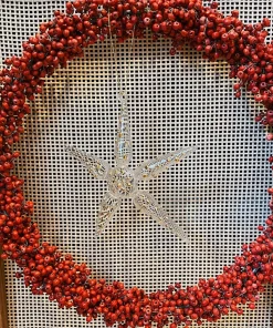 Home Accessories*anna + nina Beaded Berry Wreath