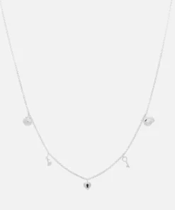 Necklaces*anna + nina Love Tales Charms Silver Necklace