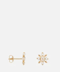 Earrings*anna + nina Single Antique Soul Silver Stud Earring