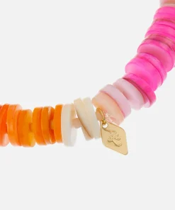 Bracelets & Bangles*Anni Lu Fantasy Glass Bead And Shell Bracelet