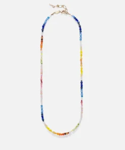 Jewellery Sets*Anni Lu Gili Beadmulti-Stone And Gold-Plated Necklace