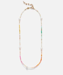 Necklaces*Anni Lu Rainbow Nomad Pearl And Bead Necklace