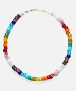 Necklaces*Anni Lu Women's Big Nuanua Necklace - Rainbow