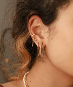 Earrings*Astrid & Miyu Women's Twilight Star Studs Earrings - Gold