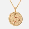 Necklaces*Astrid & Miyu Women's Zodiac Leo Pendant Necklace - Gold