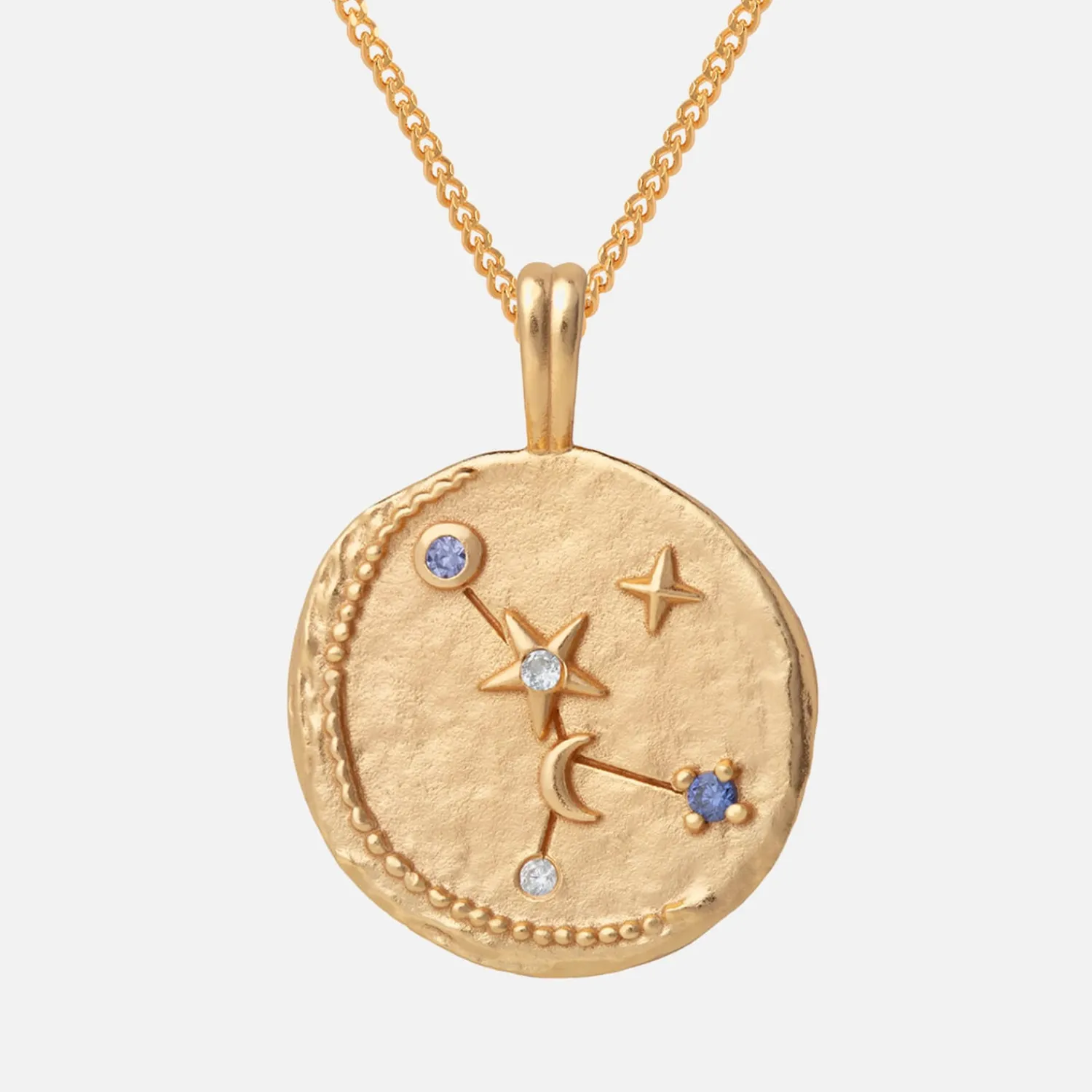 Necklaces*Astrid & Miyu Women's Zodiac Cancer Pendant Necklace - Gold