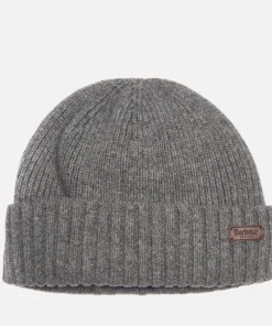 Hats Scarves & Gloves*Barbour Heritage Men's Carlton Beanie Hat - Grey