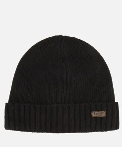 Hats Scarves & Gloves*Barbour Heritage Men's Carlton Beanie Hat - Black