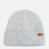 Hats Scarves & Gloves*Barbour Pendle Logo-Detailed Ribbed-Knit Beanie