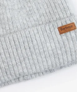 Hats Scarves & Gloves*Barbour Pendle Logo-Detailed Ribbed-Knit Beanie
