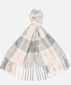 Hats Scarves & Gloves*Barbour Saltburn Beanie & Tartan Scarf Set