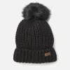 Hats Scarves & Gloves*Barbour Women's Saltburn Beanie - Black