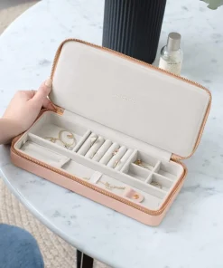 Jewellery Stands & Boxes*Stackers Blush Sleek Necklace Travel Jewellery Box
