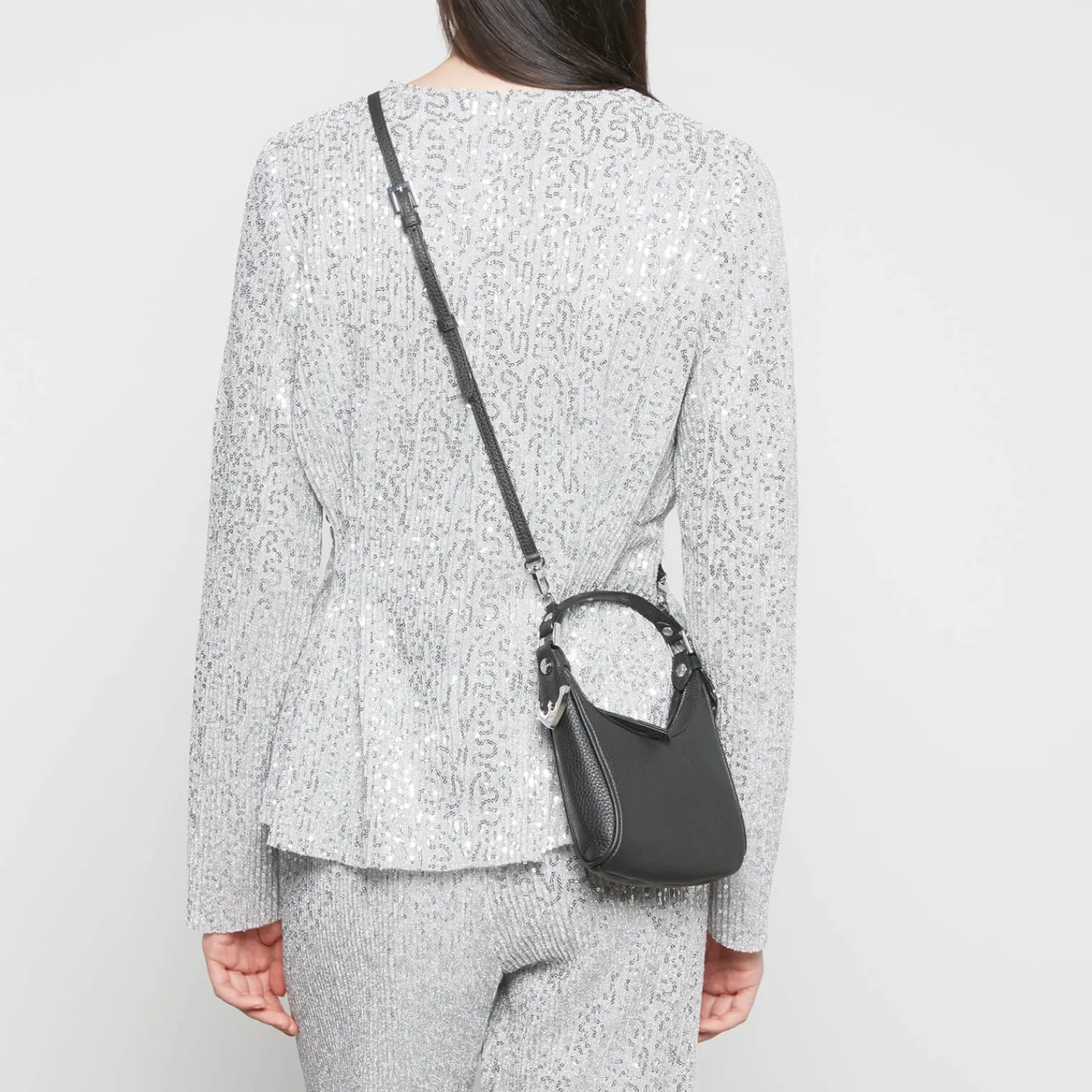 Mini Bags*BY FAR Cosmo Grained Leather Mini Bag