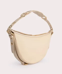 Shoulder Bags*BY FAR Gib Buckle Detail Leather Bag