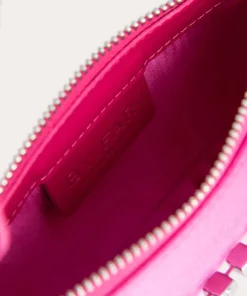 Mini Bags*BY FAR Mini Rachel Satin And Rhinestone Chain Bag