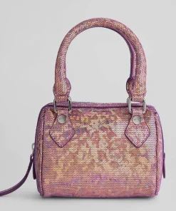 Shoulder Bags*BY FAR Women's Dora Hologram Leather Bag - Disco Violet