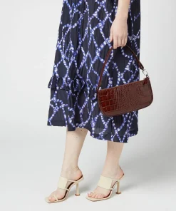 Shoulder Bags*BY FAR Women's Rachel Croco Bag - Nutella