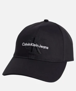 Hats Scarves & Gloves*Calvin Klein Jeans Logo-Embroidered Cotton-Twill Baseball Cap