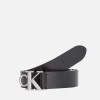 Belts*Calvin Klein Jeans Round Mono Leather Belt