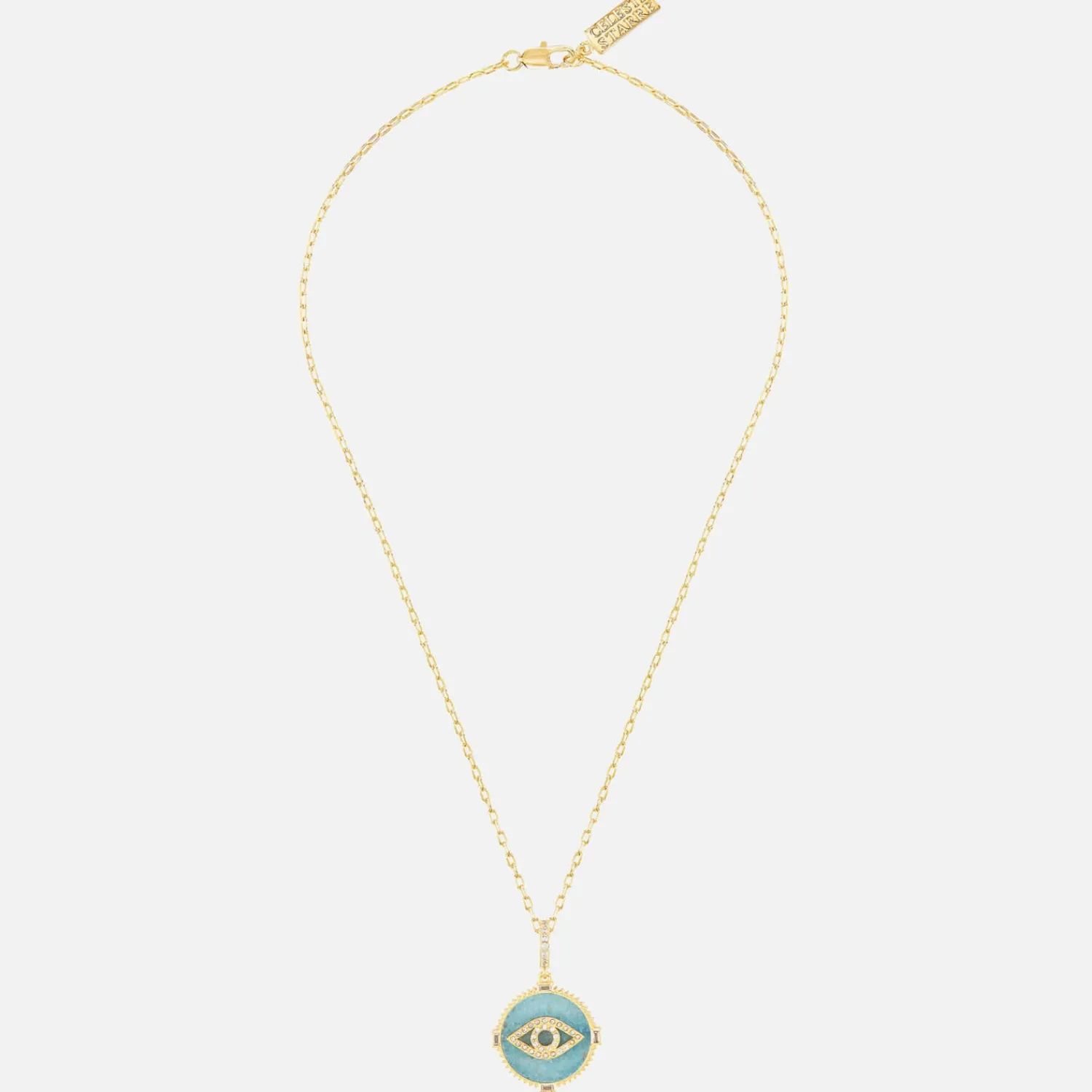 Necklaces*Celeste Starre Women's I Am Protected Necklace - Blue Aventurine