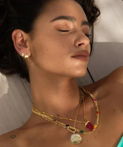 Necklaces*Celeste Starre Women's Love Is Love Necklace - Gold