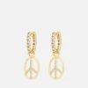 Earrings*Celeste Starre Women's Peace Out Earrings - Gold
