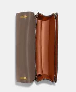 Shoulder Bags*Coach Bandit Leather Bag Dark Stone