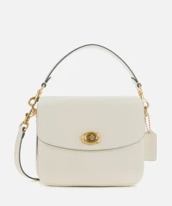 Crossbody Bags*Coach Cassie Polished Pebbled Leather Crossbody 19 - Chalk