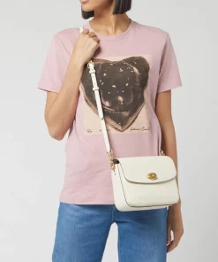 Crossbody Bags*Coach Cassie Polished Pebbled Leather Crossbody 19 - Chalk