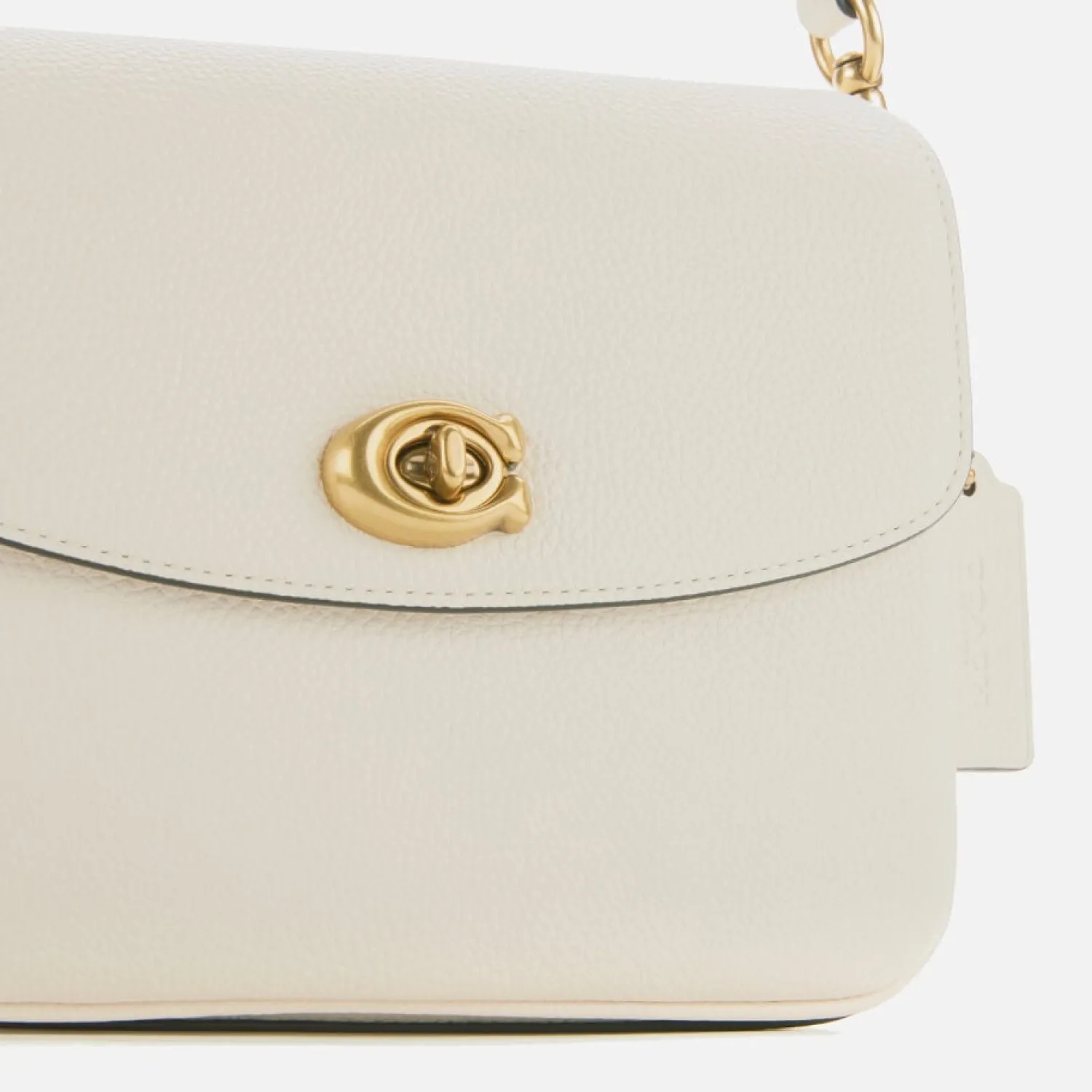 Crossbody Bags*Coach Cassie Polished Pebbled Leather Crossbody 19 - Chalk