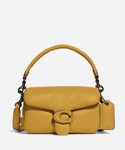 Shoulder Bags*Coach Covered C Closure Pillow Tabby Leather Shoulder Bag