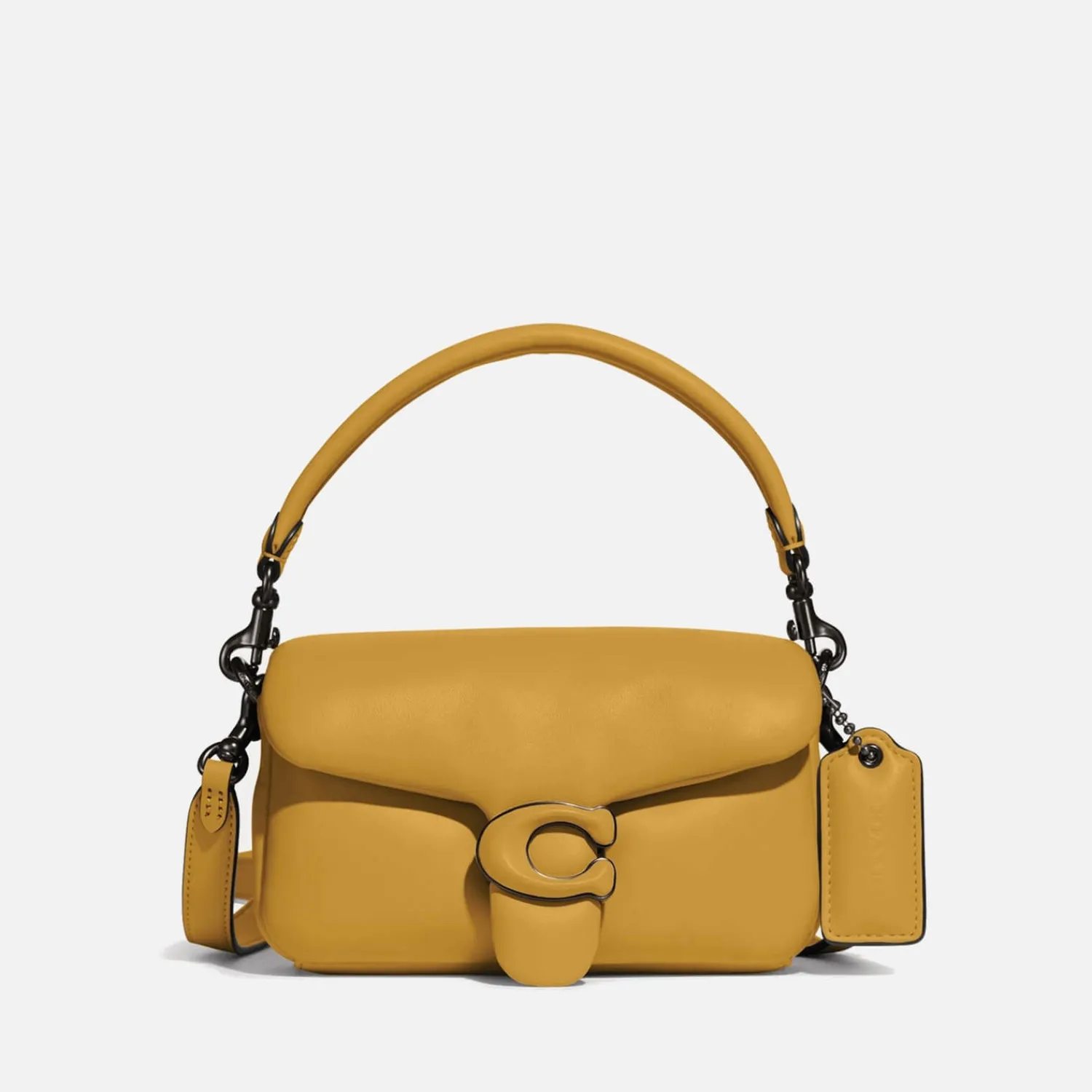 Shoulder Bags*Coach Covered C Closure Pillow Tabby Leather Shoulder Bag