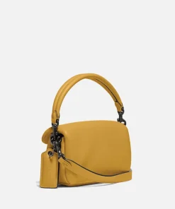 Shoulder Bags*Coach Covered C Closure Pillow Tabby Leather Shoulder Bag