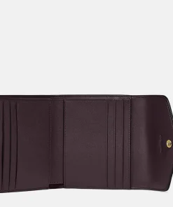 Purses And Cardholders*Coach Crossgrain Leather Small Wallet - Black