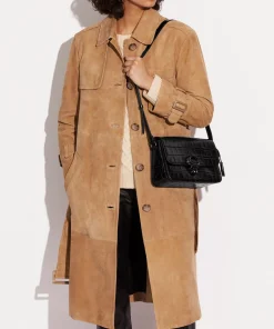 Shoulder Bags*Coach Embossed Croc Studio Shoulder Bag