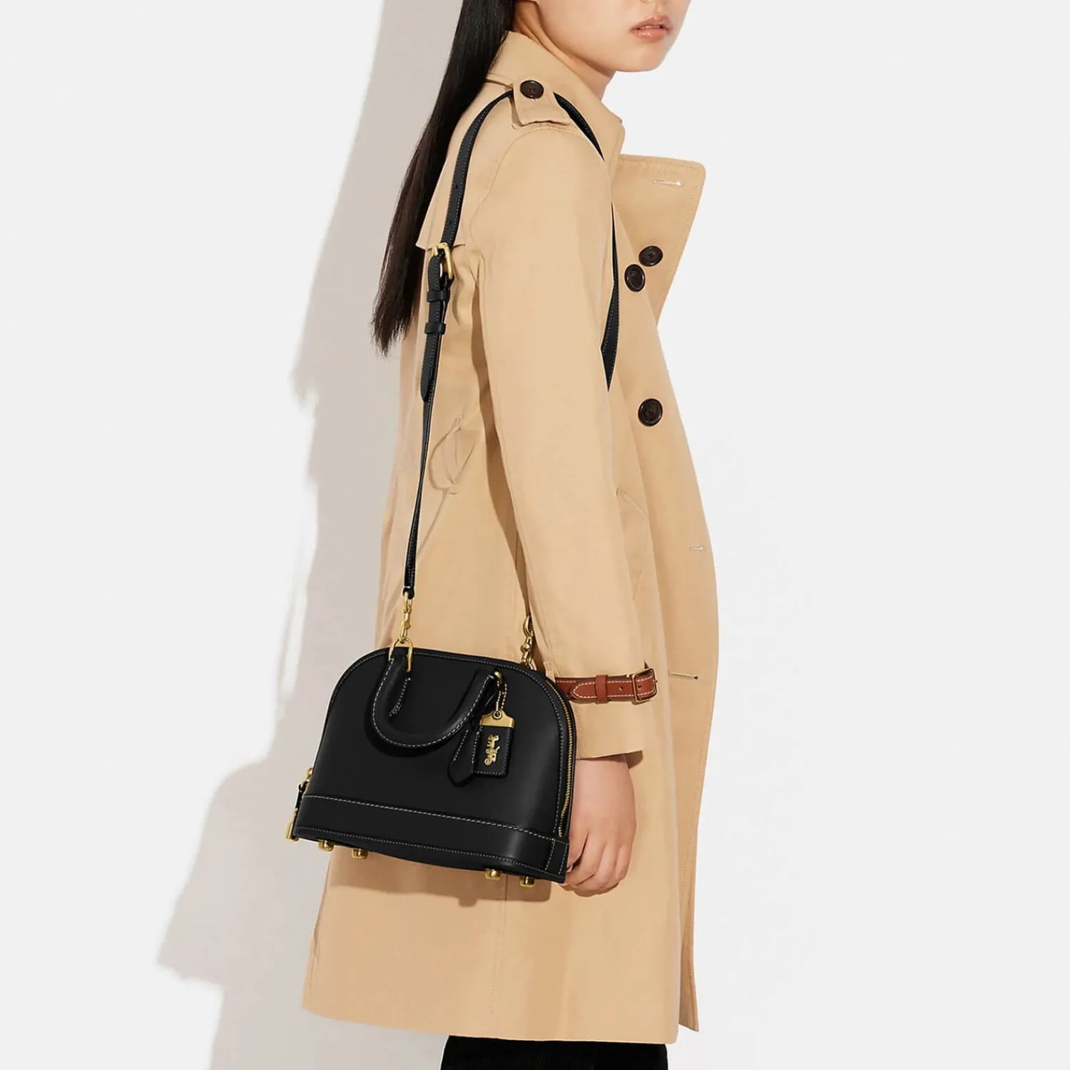 Tote Bags*Coach Glovertanned Revel 24 Leather Bag