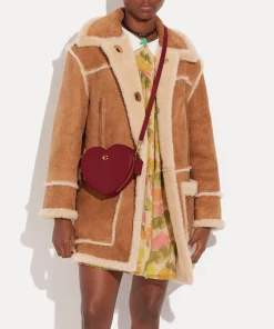 Crossbody Bags*Coach Glovetanned Leather Heart Cross Body Bag