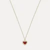 Necklaces*Coach Heart Pendant Necklace
