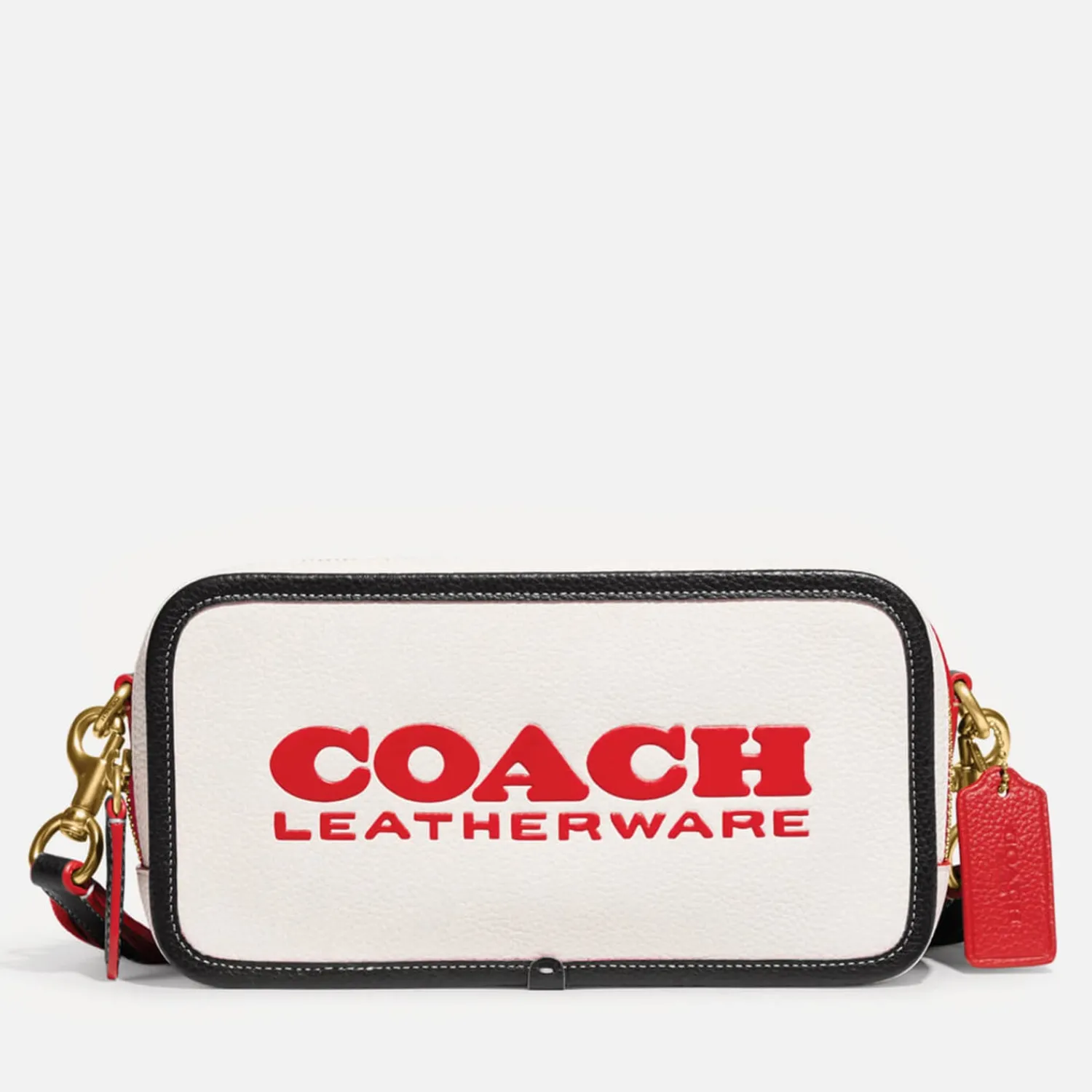 Crossbody Bags*Coach Kia Leather Camera Bag