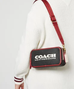 Crossbody Bags*Coach Kia Leather Camera Bag