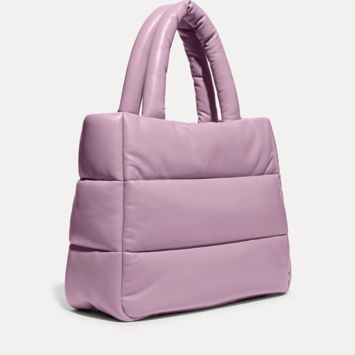 Tote Bags*Coach Leather Quilted Pillow Tote Bag