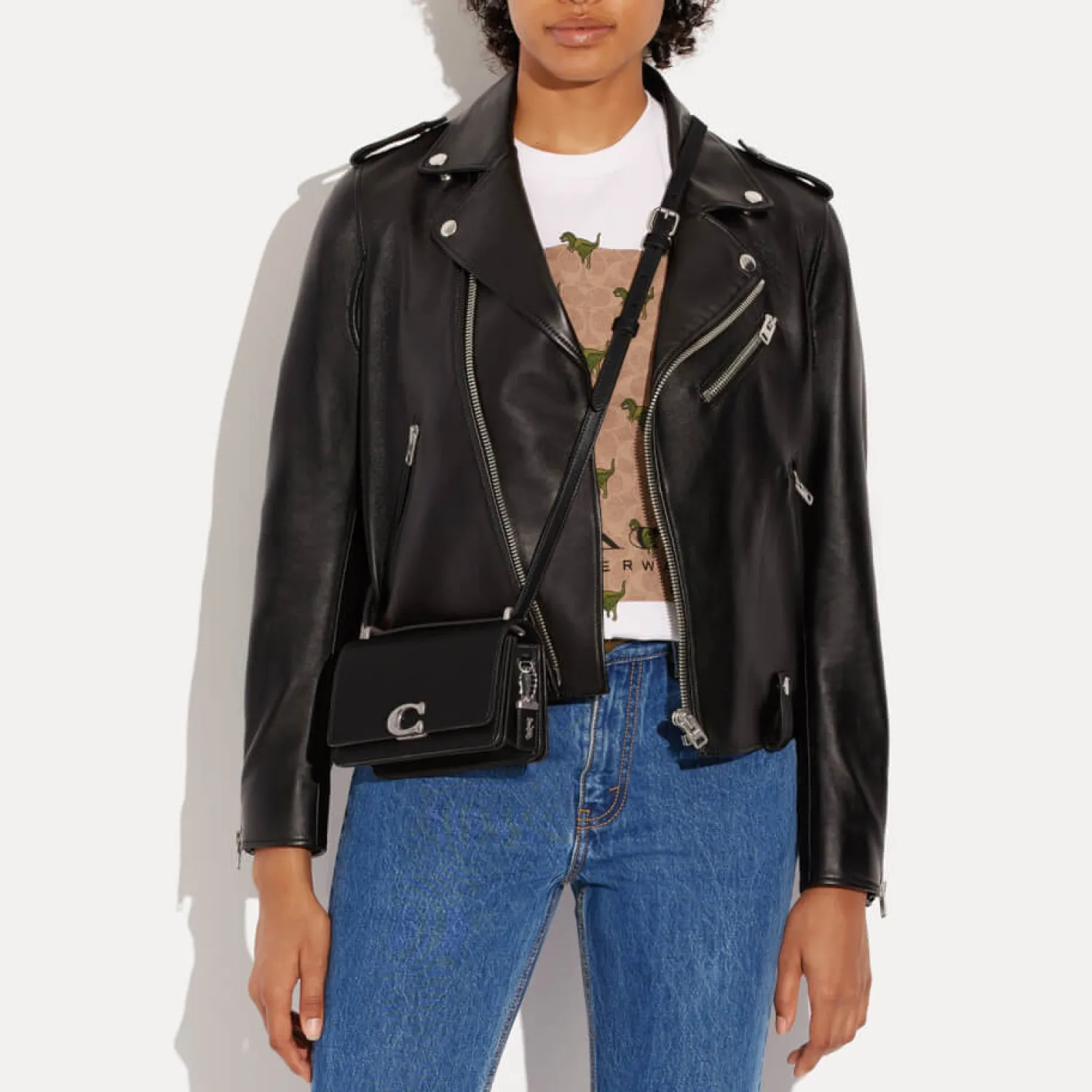 Crossbody Bags*Coach Luxe Leather Bandit Cross Body Bag