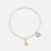 Bracelets & Bangles*Coach Pearl Charms Gold-Plated Bracelet