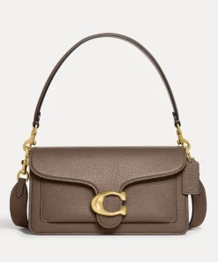 Shoulder Bags*Coach Pebble Tabby 26 Leather Shoulder Bag