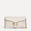 Clutch Bags*Coach Tabby Chain Leather Clutch Bag