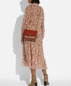 Shoulder Bags*Coach Women's Coated Canvas Signature Madison Bag - Tan Rust