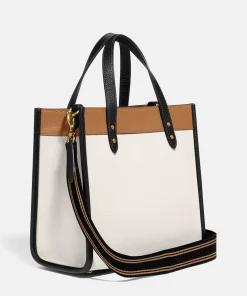 Tote Bags*Coach Women's Field Tote Bag - Chalk Multi