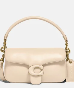 Shoulder Bags*Coach Women's Pillow Tabby Shoulder Bag 18 - Ivory