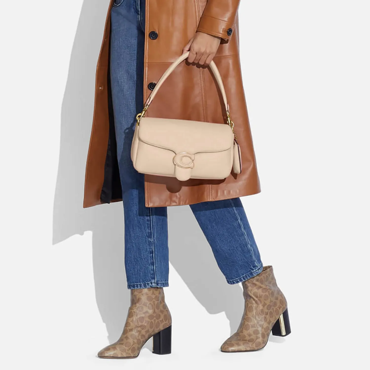 Shoulder Bags*Coach Women's Pillow Tabby Shoulder Bag 26 - Ivory